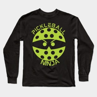 Pickleball Ninja - light green Long Sleeve T-Shirt